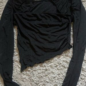 Elegant Black Women's Top